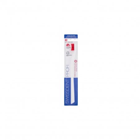 Colours Classic White/Red toothbrush