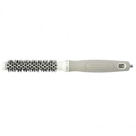 Olivia Garden Ceramic ion Thermal Universel Brosse à cheveux ronde Gris, Blanc 1 pièce(s)