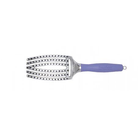 Olivia Garden Fingerbrush Combo Adult Paddle hairbrush Violet 1 pc(s)