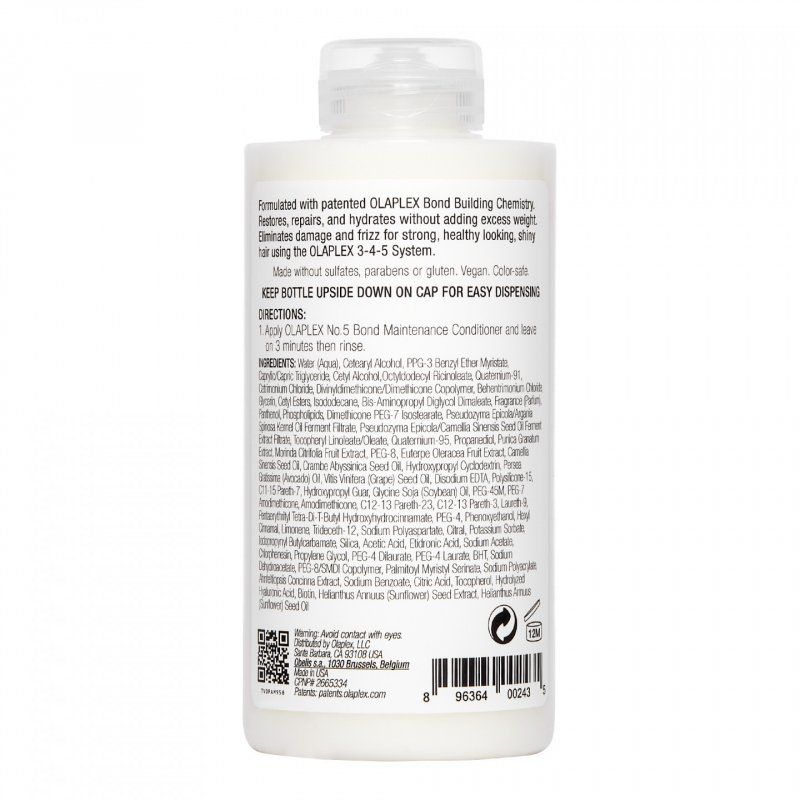 Olaplex No. 5 Bond Maintenance Conditioner Après-shampoing professionnel 250 ml Unisexe