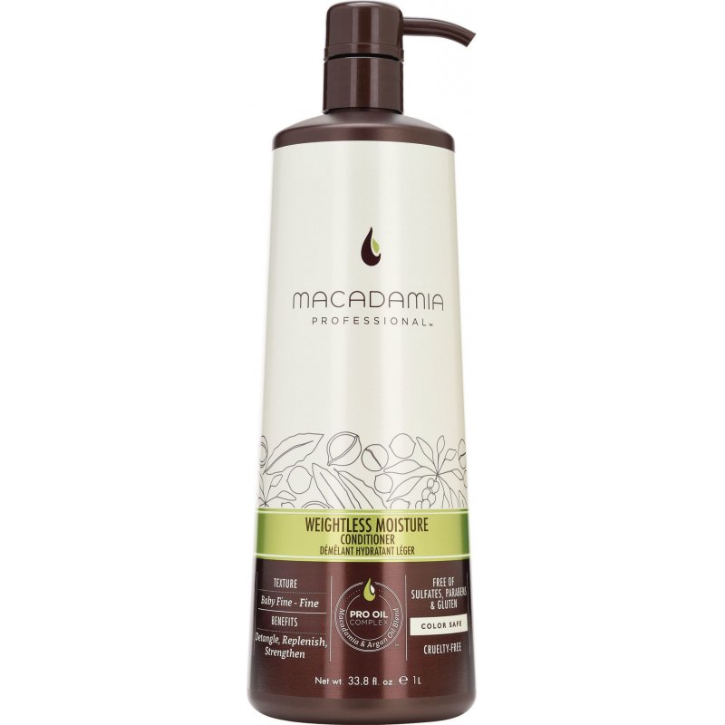 Macadamia Weightless Moisture Conditioner, 1000ml