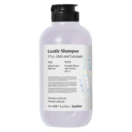 FarmaVita Back.Bar N°03 Oats & Lavender Gentle Shampoo, 250ml