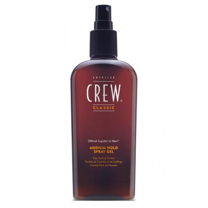 American Crew Medium Hold Spray Gel Hair gel Men 250 ml