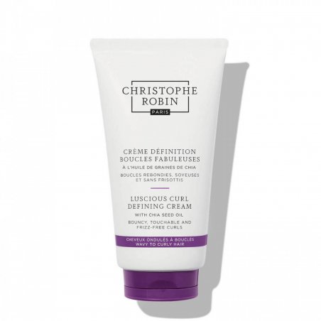 Christophe Robin Crème définition boucles fabuleuses à l'huile de graines de chia 150 ml