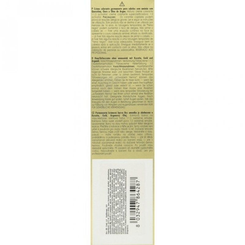 Color Keratin Oro Puro 6/0 Rubio Oscuro 100ml