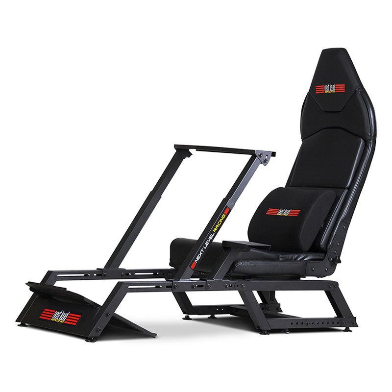 Siège de course et châssis Formula & GT Simulator Cockpit - Noir