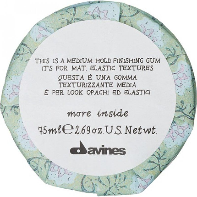 Davines This is a Medium Hold Finishing Gum Hair wax 75 ml