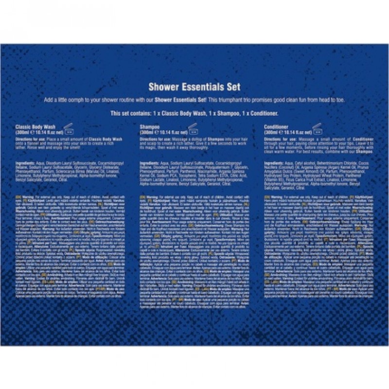 Shower Essentials Set (3x300ml)