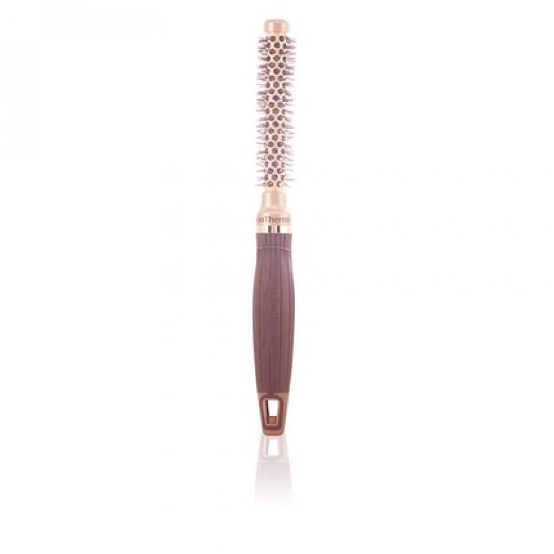 Olivia Garden NanoThermic Ceramic Ion NT-12 Universel Brosse à cheveux ronde Marron, Cuivre 1 pièce(s)