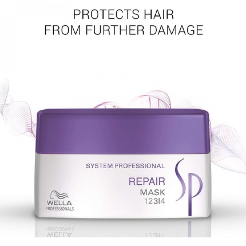 Wella Professionals System Professional Repair 200ml masque pour cheveux Femmes
