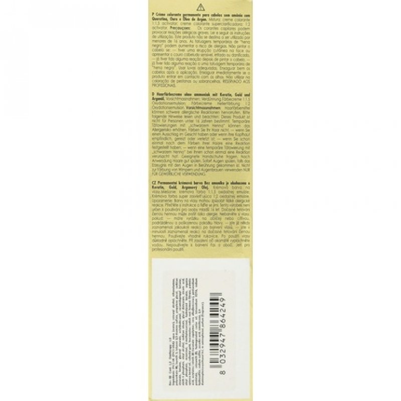 Color Keratin Oro Puro 1/0 Negro 100ml