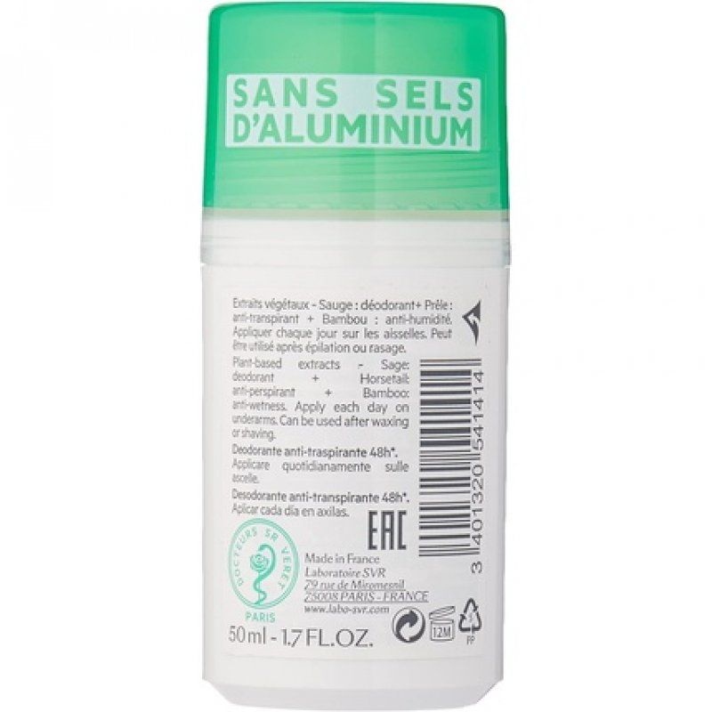 SVR Spirial Roll'On Vegetal50ml