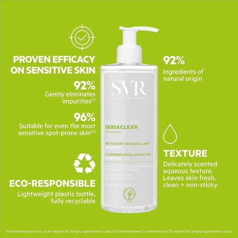 SVR Sebiaclear Eau Mic400ml