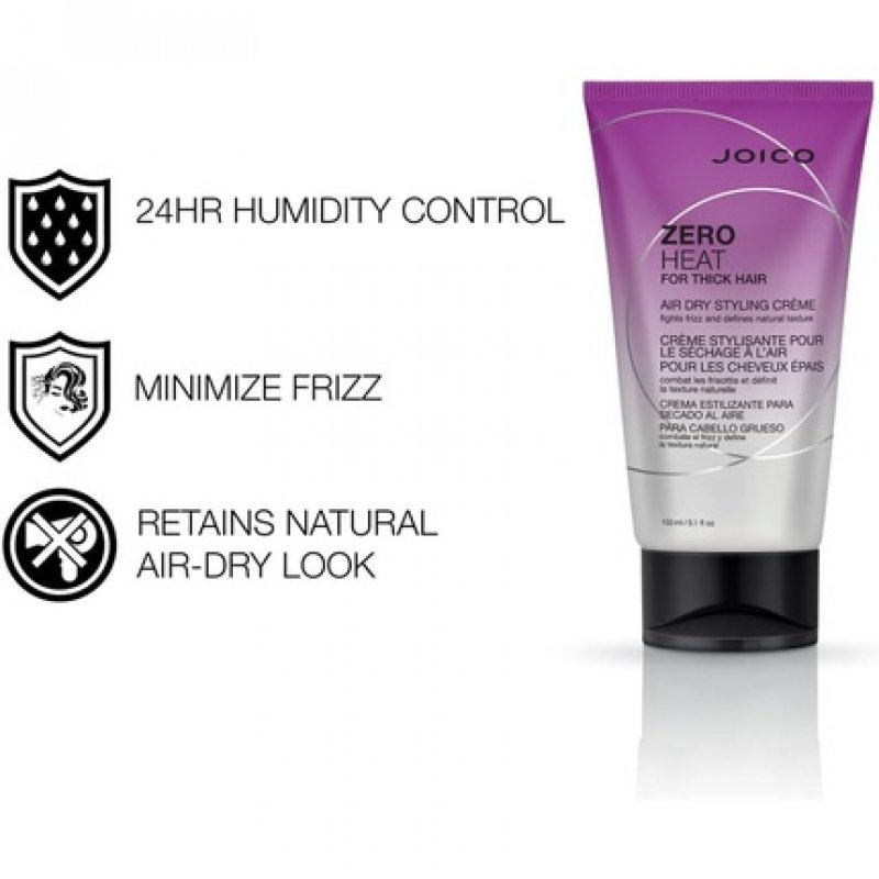 Zeroheat Air Dry Styling Crème - For Thick Hair 150ml