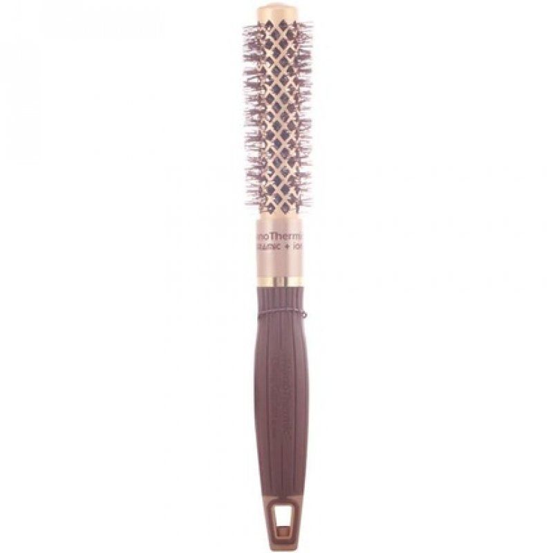 Olivia Garden NanoThermic Ceramic Ion NT-18 Universel Brosse à cheveux ronde Cuivre, Marron 1 pièce(s)