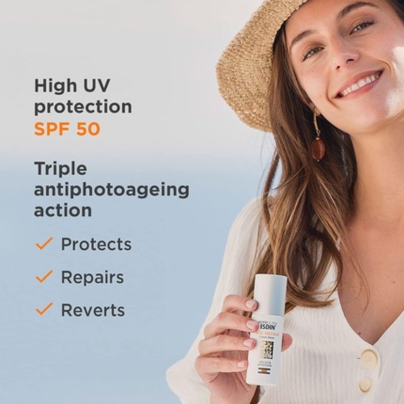ISDIN Foto Ultra Age Repair SPF 50 Sunscreen cream Face Adults