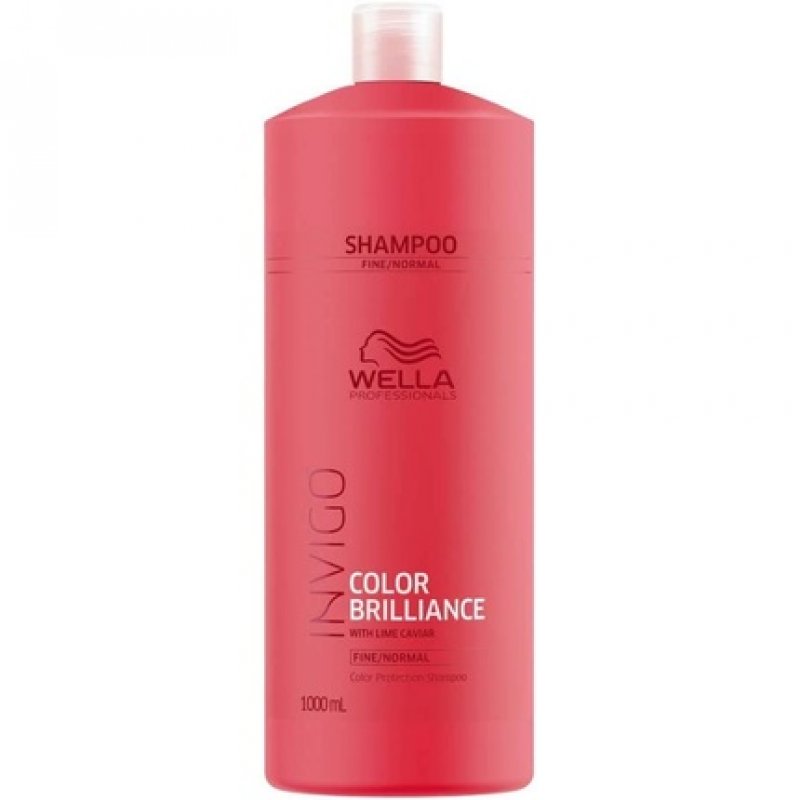 Wella Professionals INVIGO Color Brilliance Shampoo Fine 1000 ml Shampoing Non-professionnel Femmes