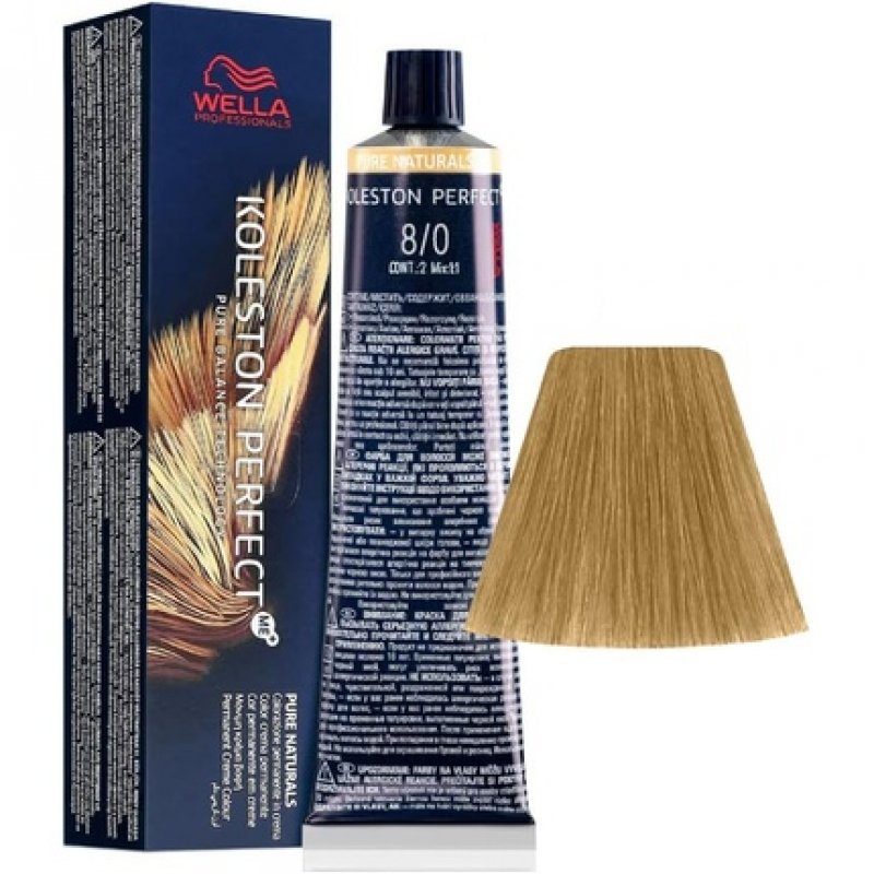 Wella Koleston Perfect ME Pure Naturals 8/0 60ml