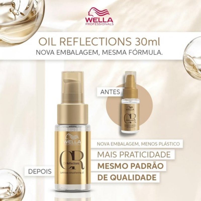 Wella Oil Reflections Luminous Smoothening Oil Huile de cheveux 30 ml Femmes