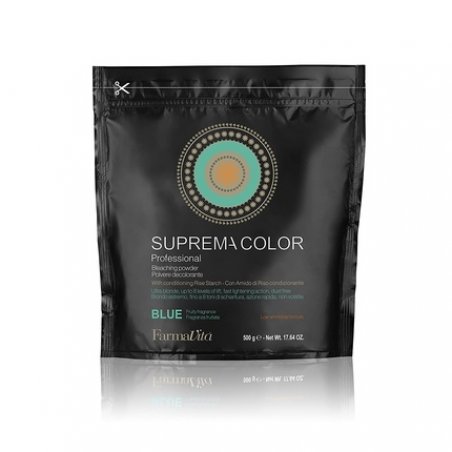 Suprema Color Bleaching Powder Blue Alluminium Bag 500g