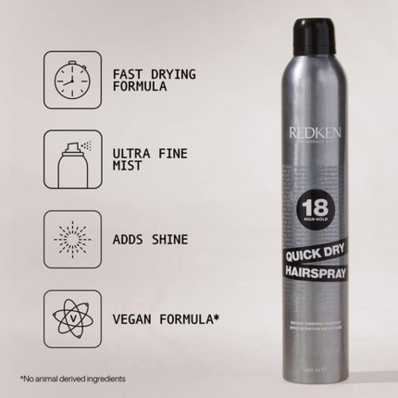 Quick Dry Hairspray (RK QUICK DRY 400ML) 400ml