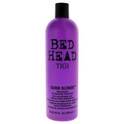 Tigi Bed Head Dumb Blonde Reconstructor 750ml - Balsamo Riparatore Capelli Trattati Biondi