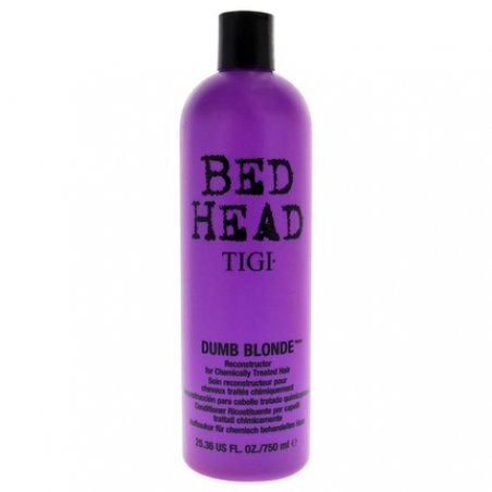 Tigi Bed Head Dumb Blonde Reconstructor 750ml - Balsamo Riparatore Capelli Trattati Biondi