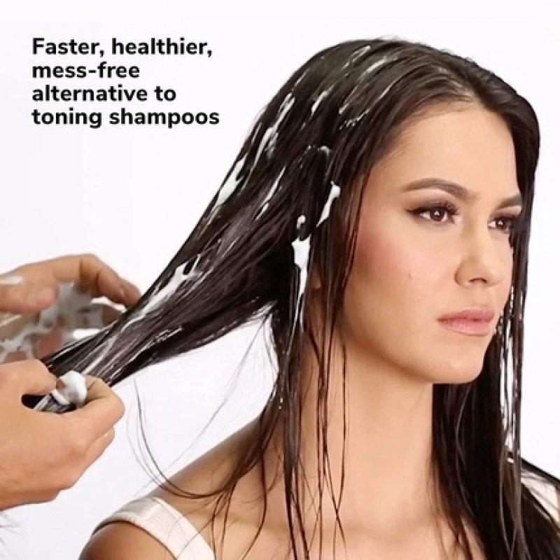 Color Control Blue Foam for Dark hair 200 ML