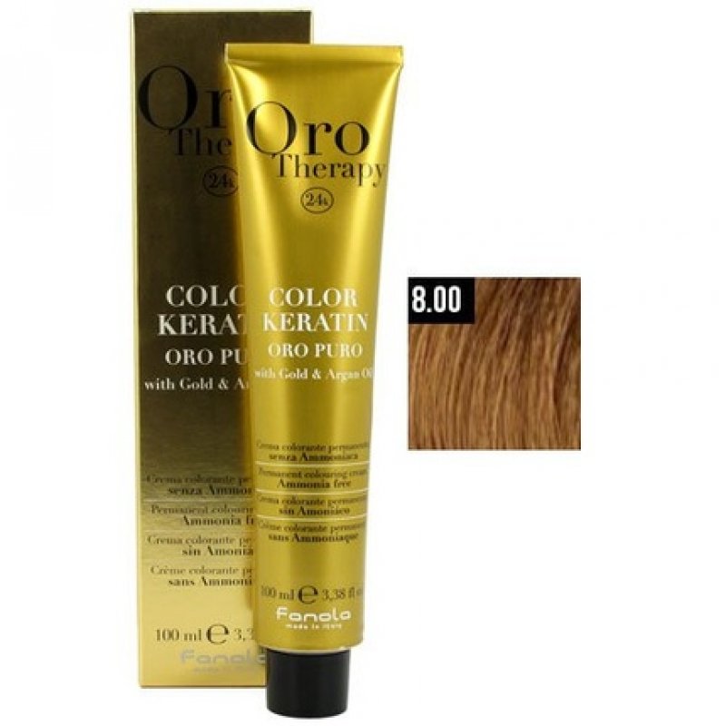 Color Keratin Oro Puro 8/00 Rubio Claro Intenso 100ml