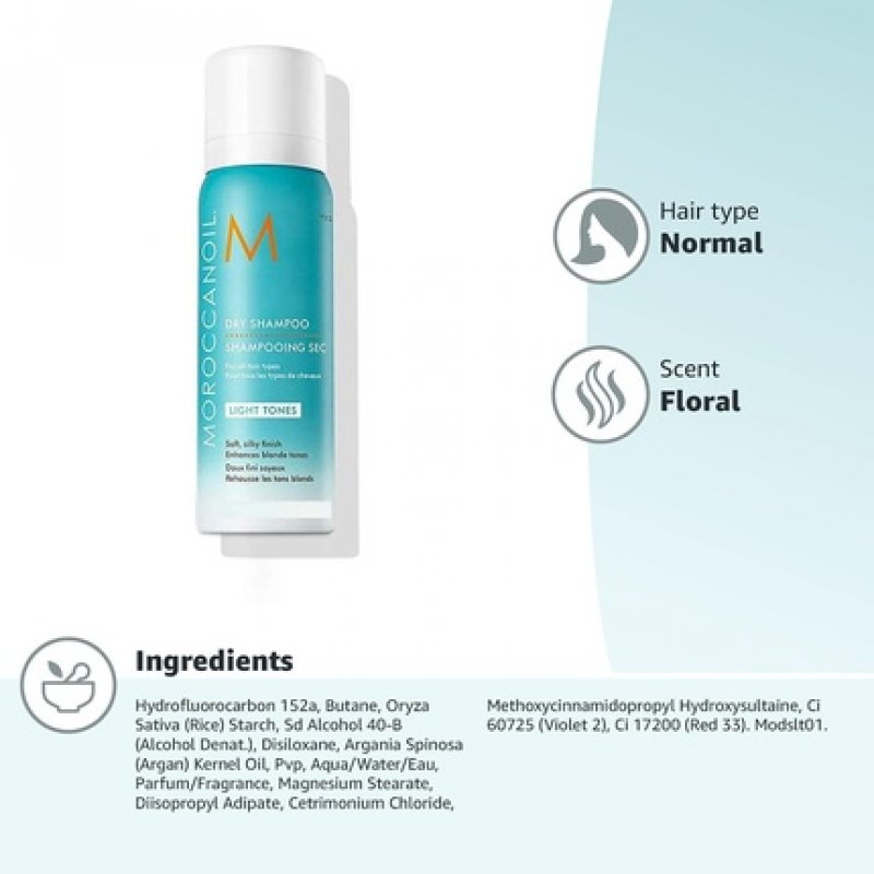 Moroccanoil Shampooing sec Light Tones 65 ml