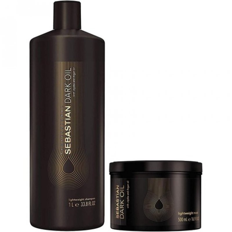 Wella Sebastian Dark Oil Lightweight Shampoo, 1000ml