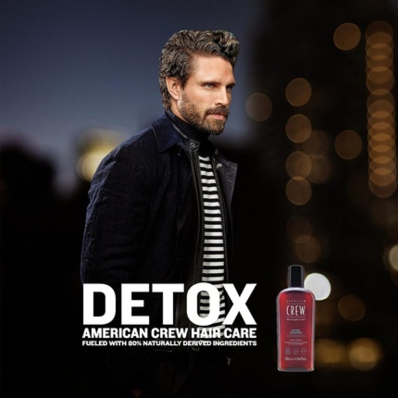 American Crew Detox Shampoo 1000 ml Shampoing Hommes
