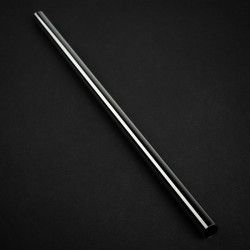 Bitspower None Chamfer Brass Hard Tubing 12mm AD, 500mm - black sparkle