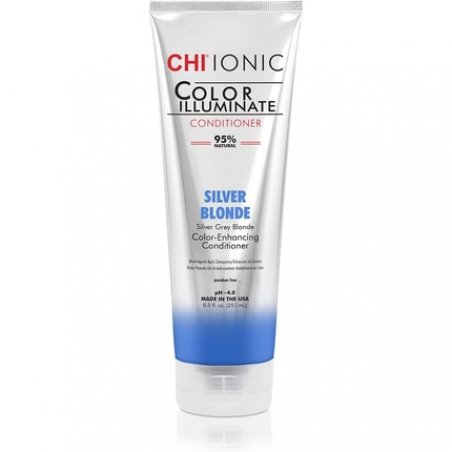 Chi Color Illuminate Conditioner - Silver Blond 251ml