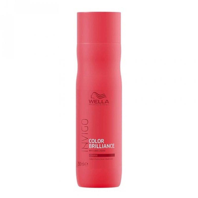 Wella Professionals INVIGO Color Brilliance Shampoo Coarse 250 ml Shampoing Non-professionnel Femmes