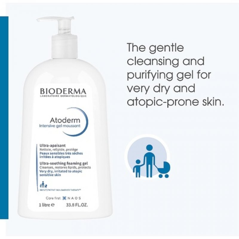 ATODERM INTEN GEL MOUSS 1L