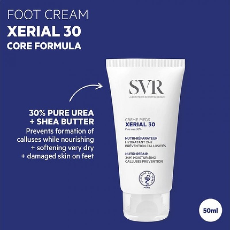 SVR Xerial 30 Creme Pieds50ml