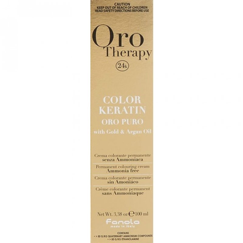 Color Keratin Oro Puro 1/10 Negro Azul 100ml