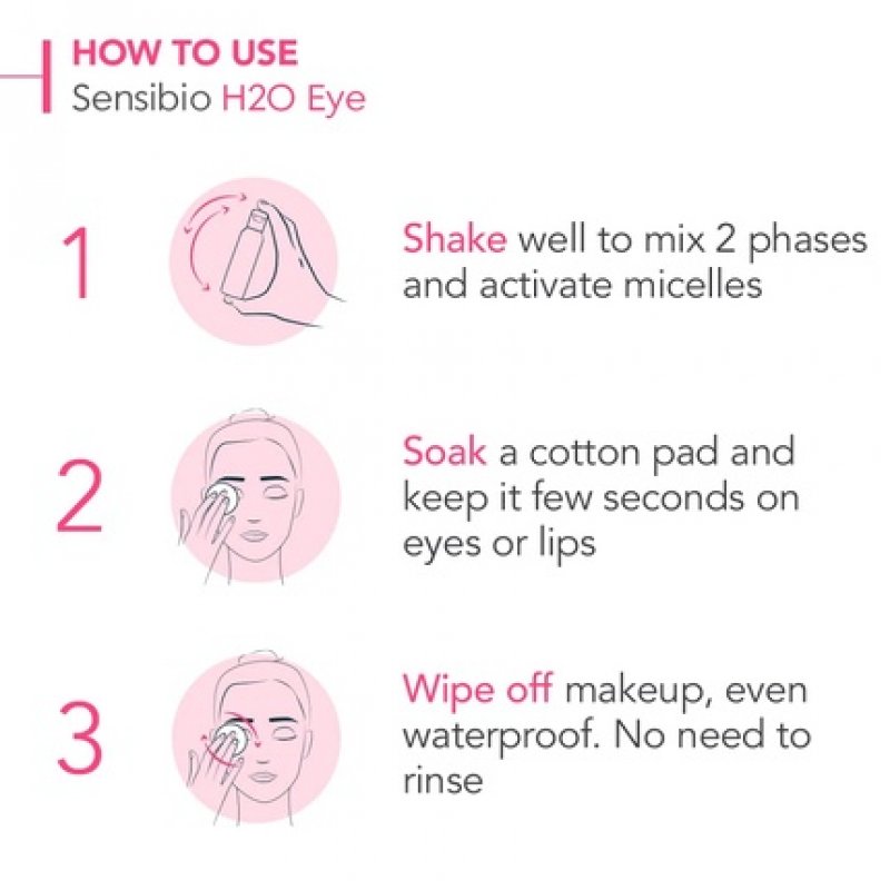 Bioderma Sensibio H2O eye 125 ml