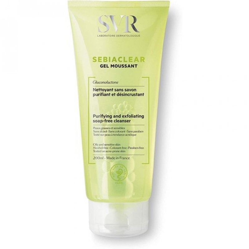 SVR Sebiaclear Gel Moussant200ml