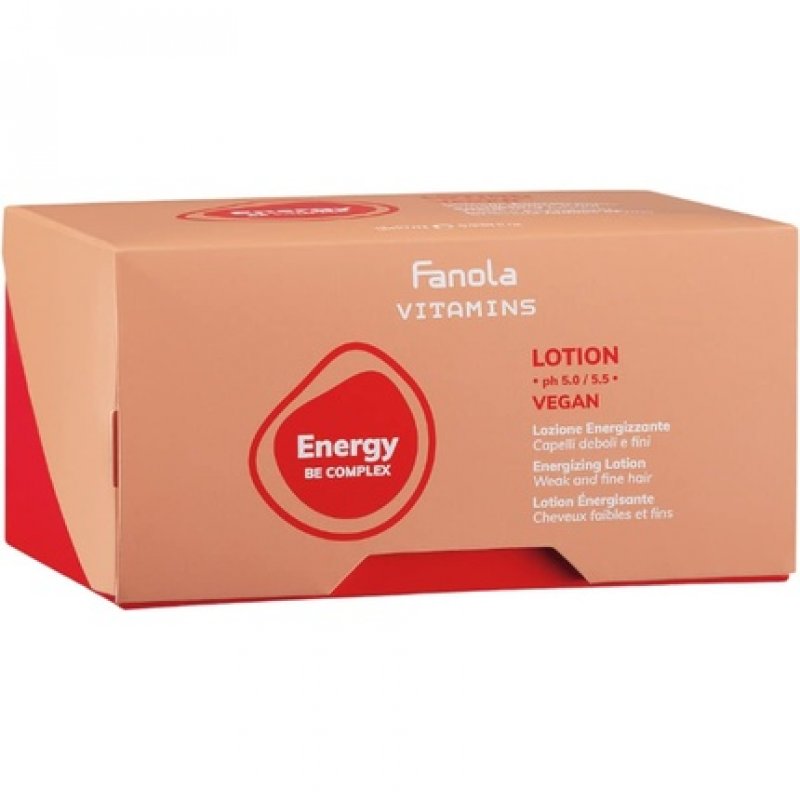 Fanola Vitamins Energy Be Complex Lotion 12x10ml
