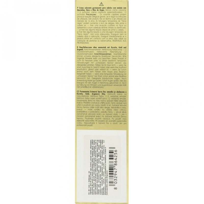 Color Keratin Oro Puro 3/0 Castaño Oscuro 100ml