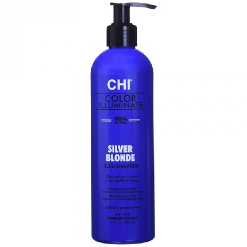 Chi Color Illuminate Shampoo - Silver Blonde 355ml
