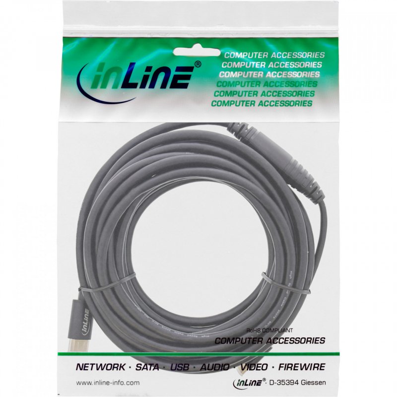 InLine USB display cable, USB-C male to HDMI male, 1m