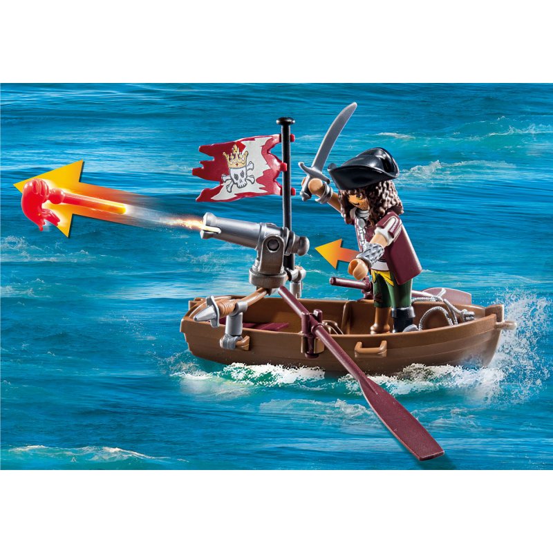 Playmobil Pirate avec pieuvre géante