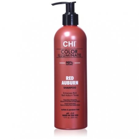Chi Color Illuminate Shampoo - Red Auburn 355ml