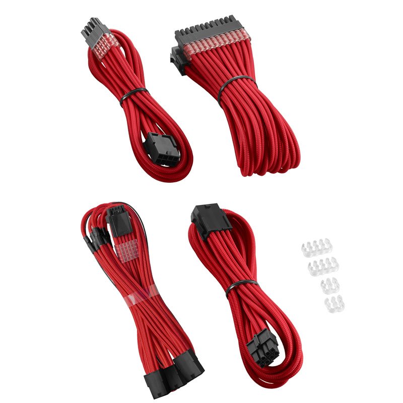 CableMod PRO ModMesh 12VHPWR Cable Extension Kit - rot