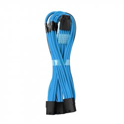 CableMod PRO ModMesh 12VHPWR auf 3x PCI-e Kabel - 45cm, hellblau