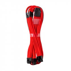 CableMod C-Series PRO ModMesh 12VHPWR auf 3x PCI-e Kabel für Corsair - 60cm, rot