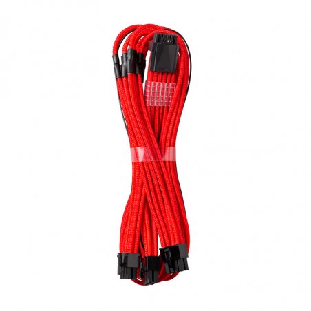 CableMod C-Series PRO ModMesh 12VHPWR auf 3x PCI-e Kabel für Corsair - 60cm, rot